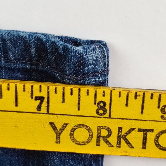 Volcom Kinkade jeans men's size 32 rinsed indigo classic straight fit stretch - Picture 16 of 16